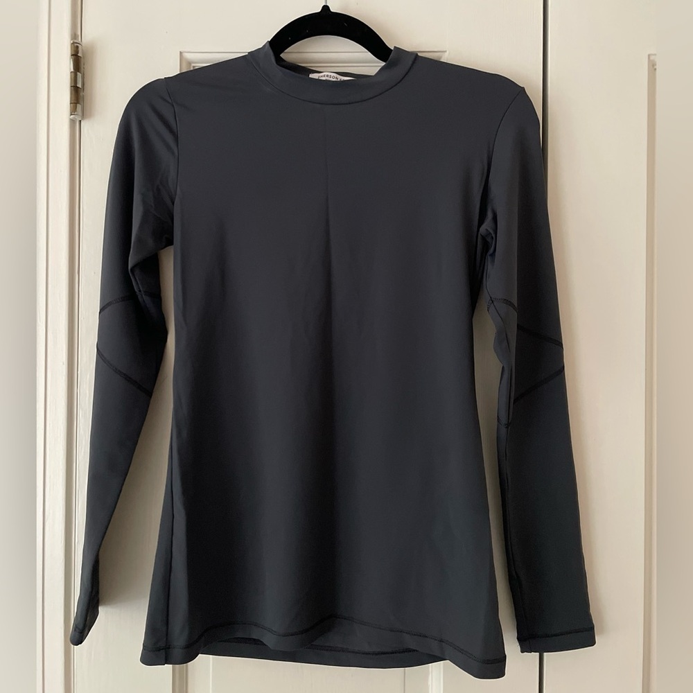 Emerson Fry | Gray Long Sleeve Active Top - Picture 10 of 10